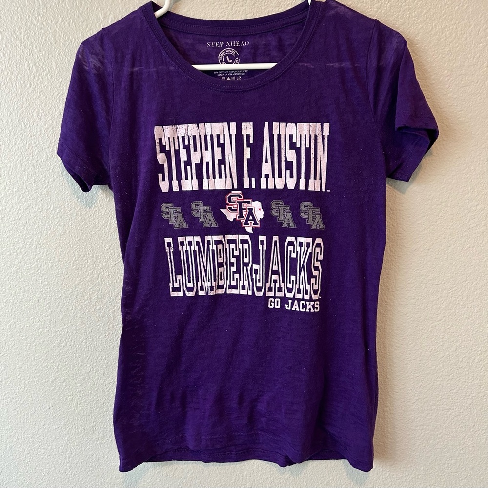 Purple Stephen F. Austin Lumberjacks T-Shirt